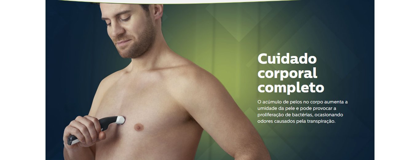 Aparador De Pelos Do Corpo Philips  Bodygroom BG3005/15 à prova d'água Preto